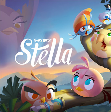 Angry Birds Stella на android