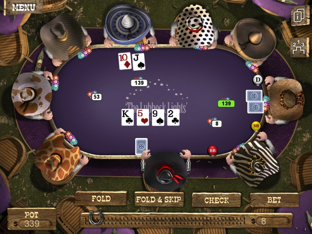 Игра покер 5
