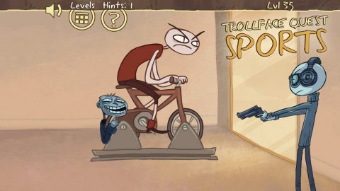 Troll face Quest Sports puzzle