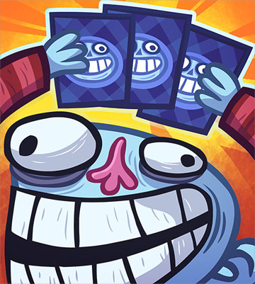 Troll Face Card Quest